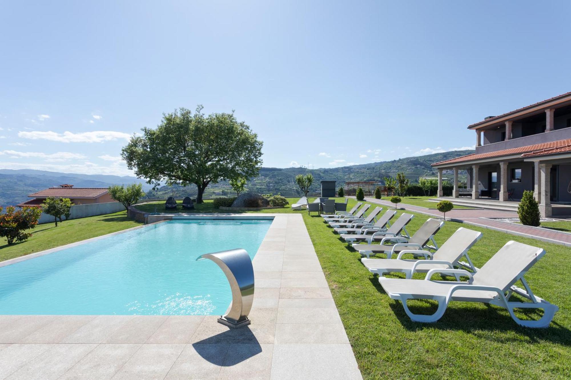 Spacious Villa Pool & Douro View By Host Wise Santa Marinha do Zêzere Dış mekan fotoğraf